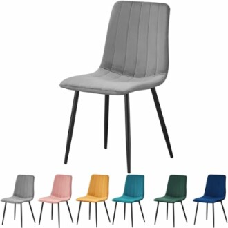 MOF Velvet Dining Chair
