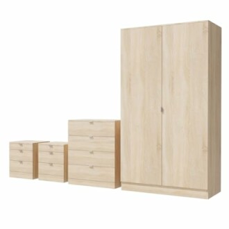 Nera 4 Piece Bedroom Furniture Set