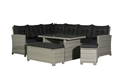 Barcelona Luxury Rattan Garden Set